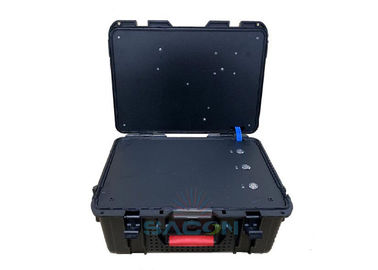 Intercepteur de drones de type boîte de brouilleur de signaux UAV Opération facile avec antennes intégrées